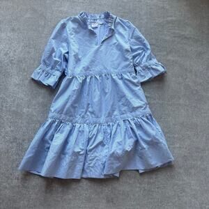 Gretchen Scott Striped Ruffle Dress